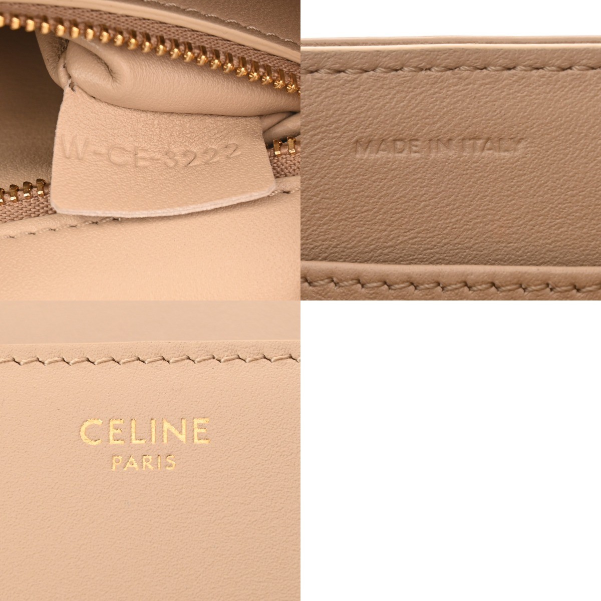 CELINE Frame medium 199813EPA. 03ND Triomphe nude Women Shoulder Bag image 10