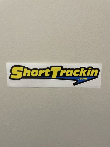 SHORT TRACKIN racing sticker decal | eBay