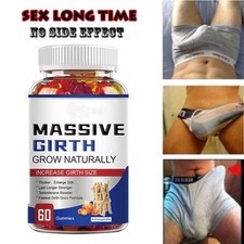 Male Enhancement Gummies Booster  Thicker Last Longer Stronger Bigger 60 Gummy