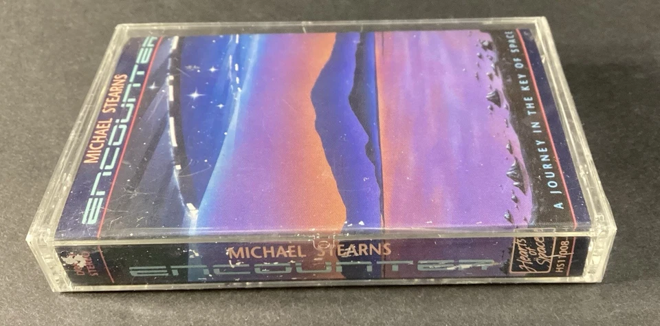 Michael Stearns Encounter 1988 Hearts Of Space Cassette Tape New Sealed - Image 3 of 4
