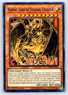 Hamon, Lord of Striking Thunder Common Structure Deck: Legend of the Crystal Bea