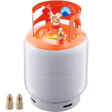 Bouteille de Récupération de Réfrigérant Fluide Frigorigène 13,6kg 400PSI