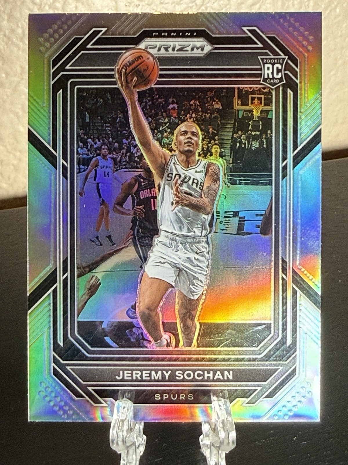 2022-23 Panini Prizm - Jeremy Sochan #263 Silver Prizm (RC)