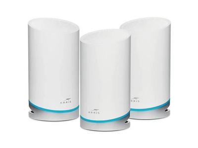 ARRIS Surfboard mAX W121 MESH WiFi 6 Router System Speeds up to 6.6 Gbps 3 pack