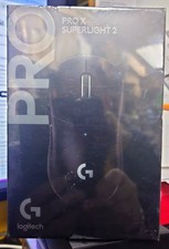 Logitech G PRO X Superlight 2 Wireless Gaming Mouse Black Brand New Sealed