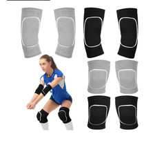 2 Set Volleyball Elbow Pads and Knee Arm Sleeves with Protection Pad Volleyball