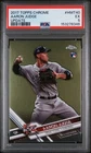 2017 Topps Chrome Update Aaron Judge All-Star #HMT40 RC PSA 5