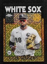 2021 Topps Silver Pack 1986 Chrome Baseball Gold 5/50 Luis Robert #86BC-75 06hs