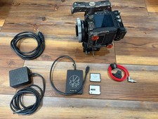 RED KOMODO 6K Cinema Camera Package. Canon RF  PL adapter  Cards  Cage