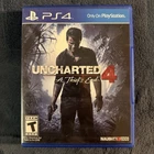 Uncharted 4: A Thief's End (Sony PlayStation 4, PS4 2016) CIB Complete & Tested