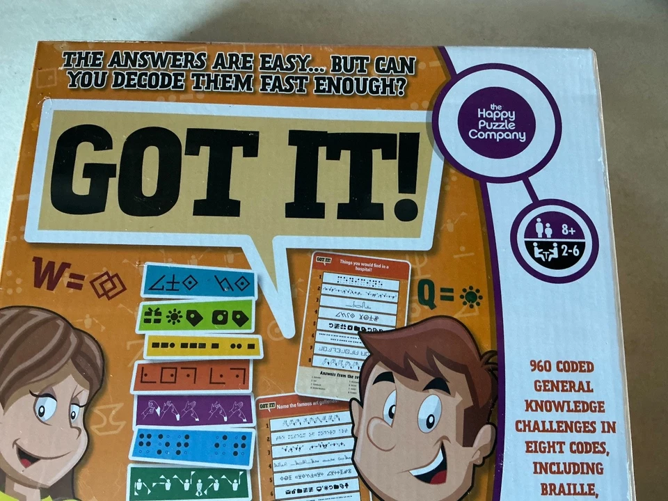 Got it ! Game Coded General Knowledge Challenges Code Break Brand New - Image 2 of 4