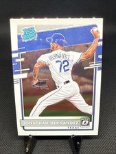 2020 Donruss Optic Rated Rookie Jonathan Hernandez Rookie Texas Rangers #90