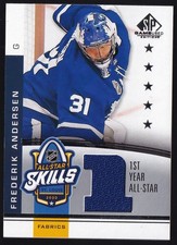 2020-21 SP GAME USED 1st YEAR All-Star JERSEY FREDERIK ANDERSEN