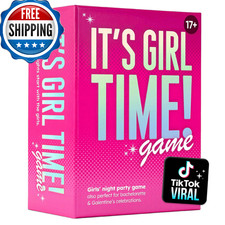 It  s Girl Time - Girls Night Card Game for Bachelorette, Galentines or Ladies Ni