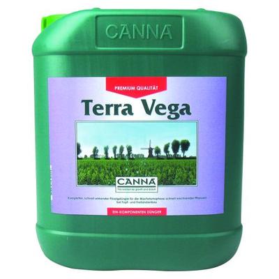 CANNA Terra Vega 5 L (NPK 3-1-4) für die Wuchsphase auf Erde