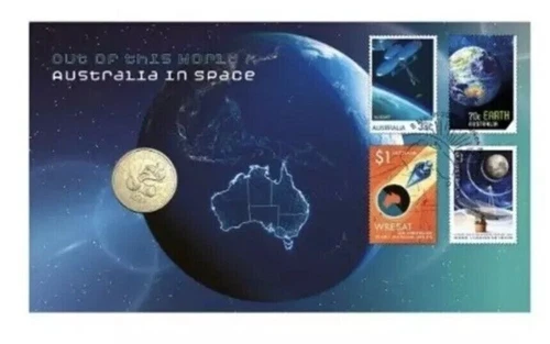 2024 AUSTRALIA PNC - Out of this World Australia in Space - RAM $1 'C' Mintmark