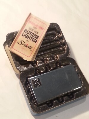Vintage Scripto Butane Westinghouse Lighter w/Metal Case