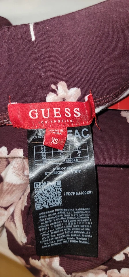 Leggings Guess FLORAL Nuevos con Etiquetas Foto 2 de 4