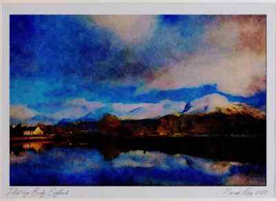 691058 Ben Nevis And Caledonian Canal Ltd Ed A3 Aquarelldruck