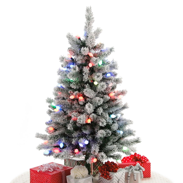 Hallmark Keepsake 2019 Sound-a-light Musical Flocked ...