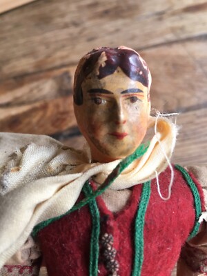 Poupée ancienne EDEN BEBE papier mâché sortie grenier (46 cm