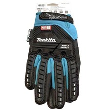 Makita Impact-rated T 04282 ANSI 2 Heavy Duty Demolition Gloves Large