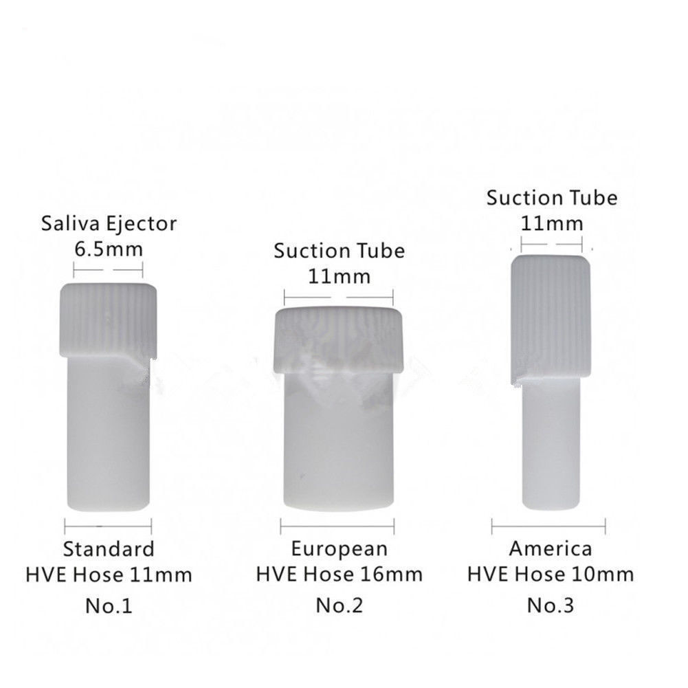Dental Autoclavable Suction Tube Convertor Saliva Ejector HVE Hose