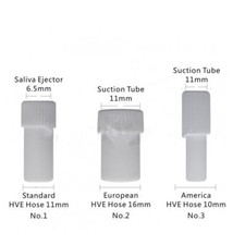 Dental Autoclavable Suction Tube Convertor Saliva Ejector HVE Hose Adaptor Opt