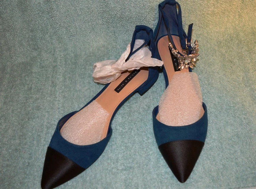 Blue Classic Pointed Pumps, CHARLES & KEITH