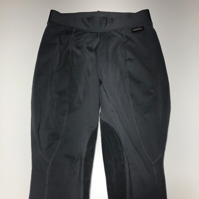 Kerrits Womens Size W25** Gray Knee Patch Pocket Tight Full Leg Riding Pants