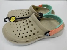 Joybees Womens Modern Clog Sand Linen 6