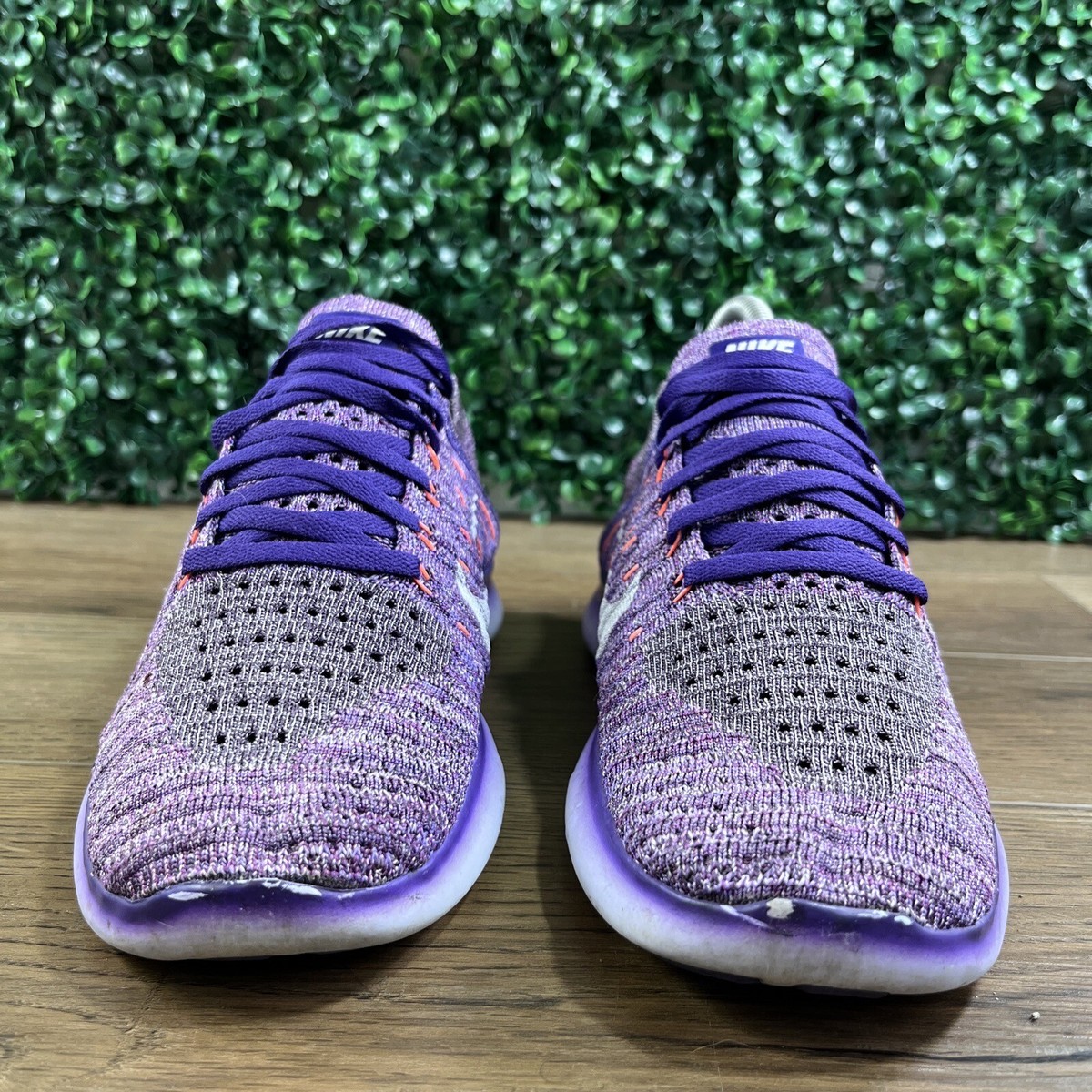 Nike Free RN Flyknit Grand Purple Running Sneakers Shoes Nike Free RN Flyknit Grand Purple Running Sneakers Shoes