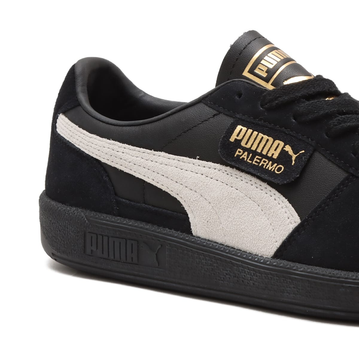 PUMA PALERMO ATMOS ブラック 27cm Puma Palermo Atmos Puma Black-Puma White 399989-01 Men's