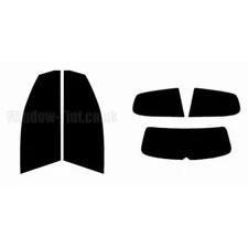 For VW Golf 3-door 2004-08 (MK5) Full Pre Cut Window Tint Kit Front & Rear Film