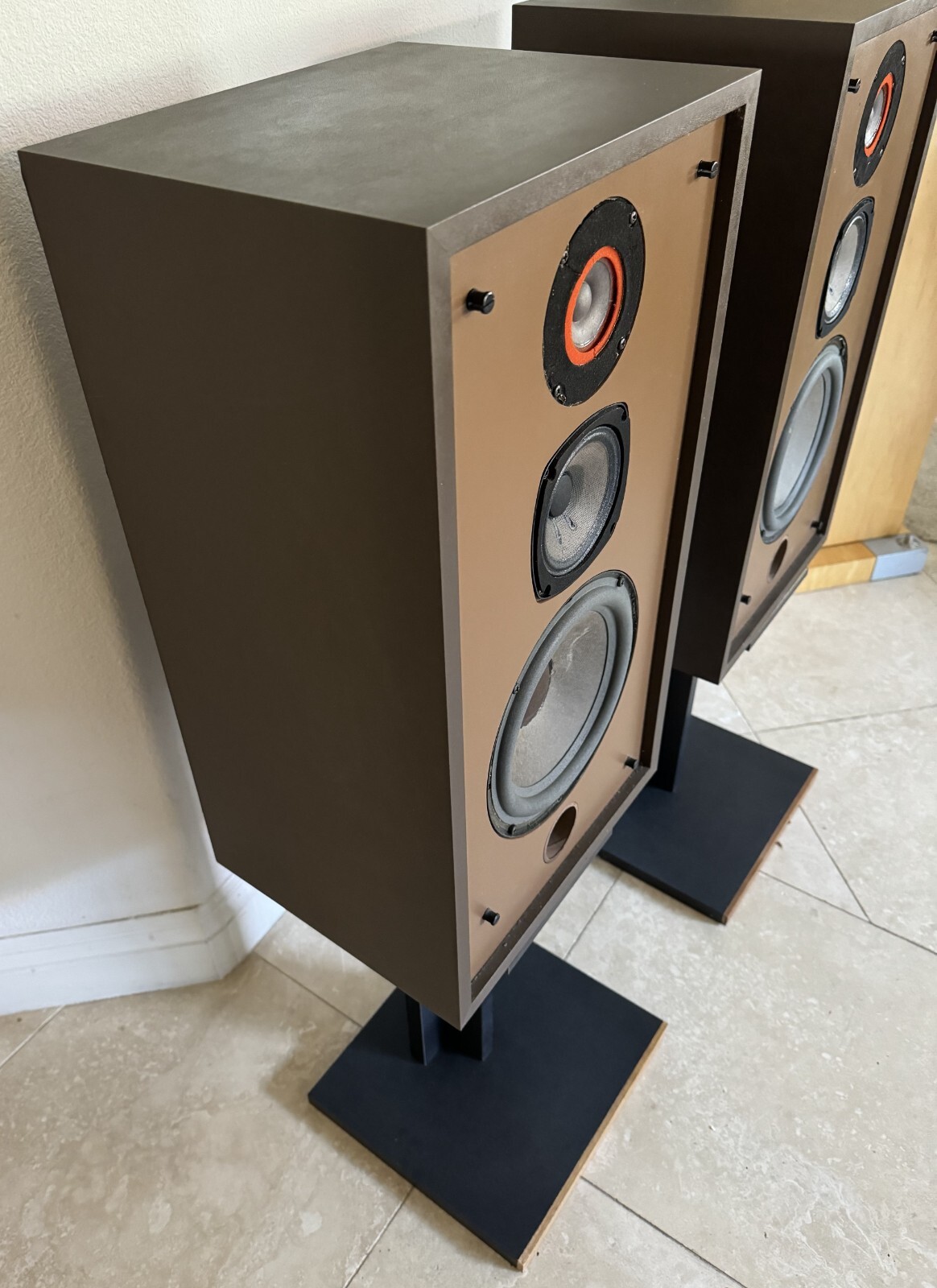 Vintage Bolivar Model 18 Speakers Made in USA eBay