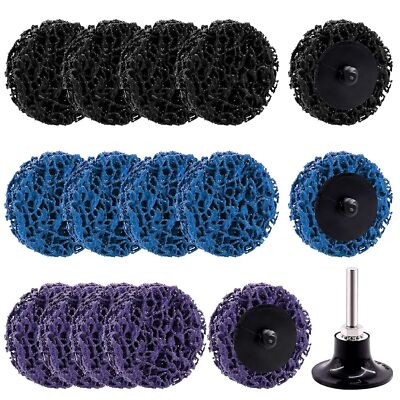 2'' 50mm Schnellwechsel Easy Strip & Clean Schleifscheiben für Lack Rost