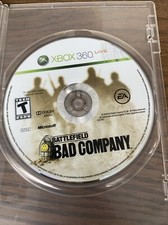 Battlefield: Bad Company Microsoft Xbox 360, 2008 Platinum Hits Disc Only