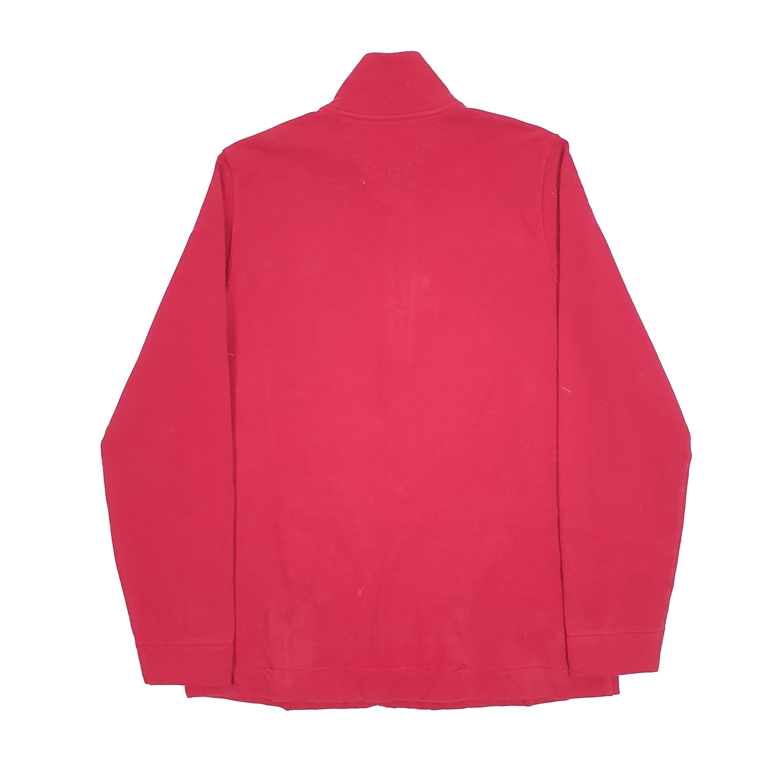 Womens EDDIE BAUER Cotton 1/4 Quarter Zip Jumper Sweatshirt M image 3