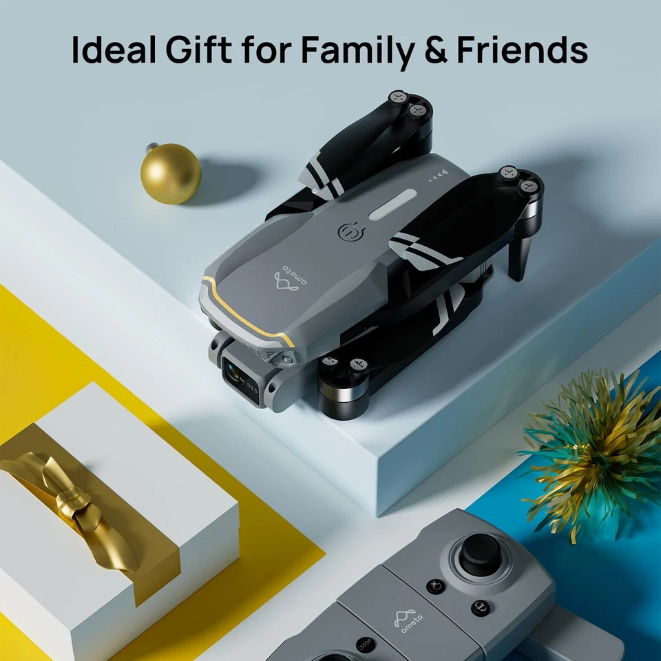 Drones with Camera for Adults 4k UHD, S20 Lite Brushless Motor FPV Foldable RC D - Image 2 of 4