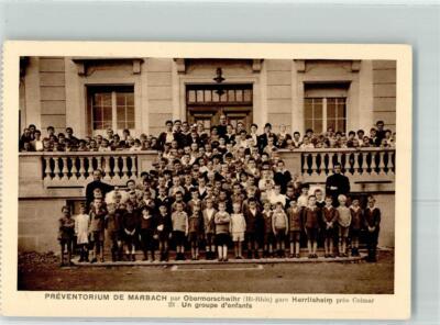 39480673 - Obermorschwihr Preventorium de Marbach a group of children Colmar