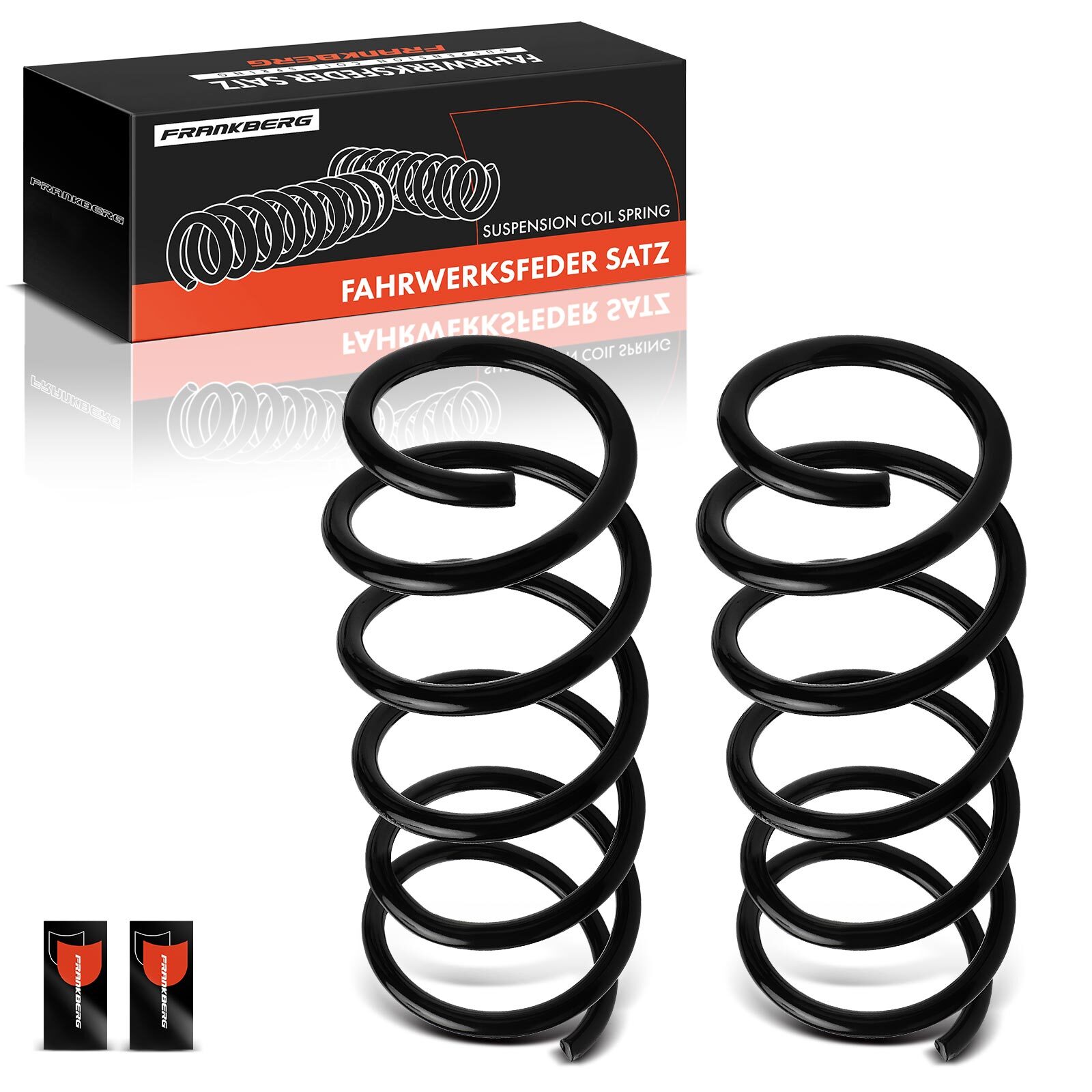 FRANKBERG 2x Coil Spring Set for Mitsubishi Colt VI 2004-2012 Front RC3439