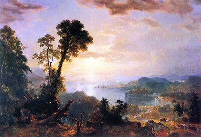 Headway by Asher Brown Durand Giclee Fine Art Print Reproduction on Canvas