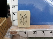 leaf shape border rubber stamp 2c