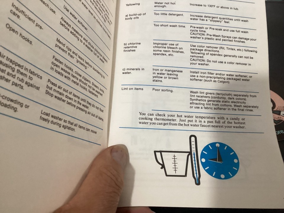 Old Sears Kenmore Washer & Dryer Owners Manul Booklets eBay