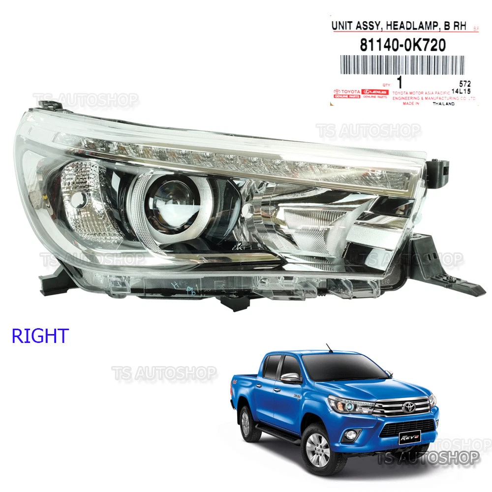 Toyota Headlights for 2016 Toyota Hilux for sale | eBay