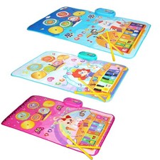 Baby Musical Mat Toddler Toys Floor Piano Keyboard Mat w/ 55 Music Sounds Gift