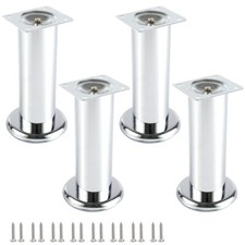 Image of 4Pcs Metal Furniture Legs Feet Replacement Table Bed Sofa Cabinet Chair