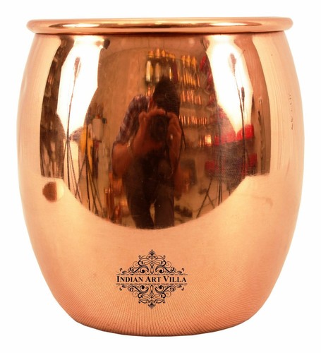 Kupfer Glas Becher Tasse Drinkware - 2 Teile - Bild 3 von 5