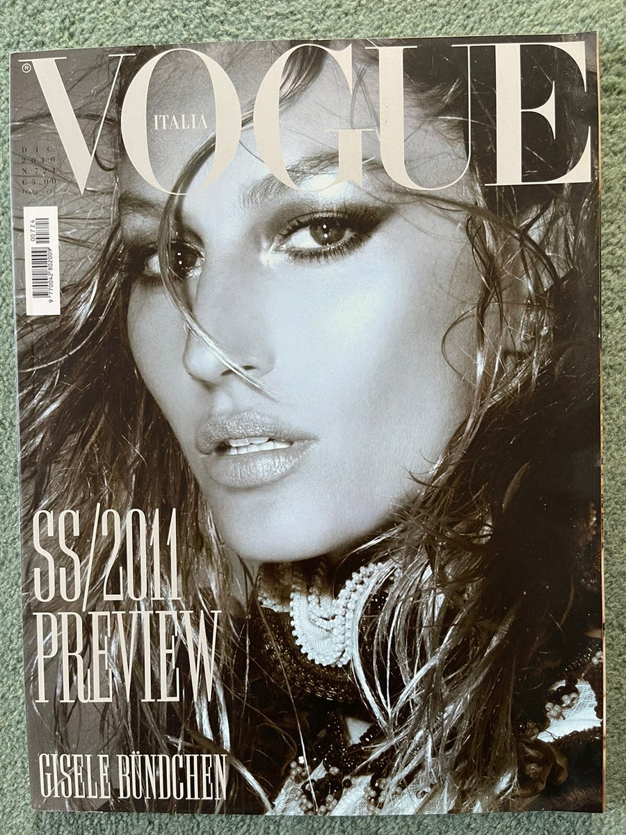VOGUE ITALIA MAG December 2010 Gisele Bündchen by Steven