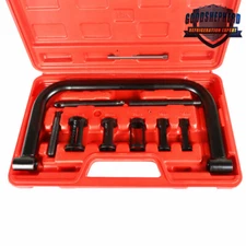10PCS Valve Spring Compressor with Valve Lapper Set Auto Compression C-Clamp